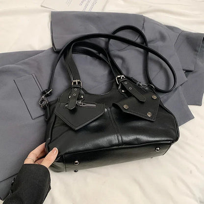 CYNTHIA - Bolso para el Día a Día de cuero multibolsillos - CARMEN VELVET