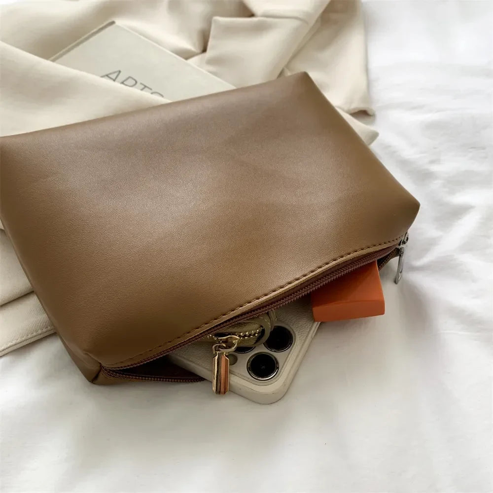 SACHA - Bolso Bandolera en cuero liso con clutch cartera - CARMEN VELVET