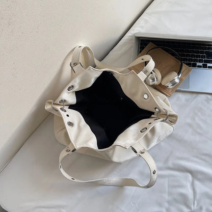 Raven - Bolso Tote Grande de Mujer en ante efecto envejecido - CARMEN VELVET