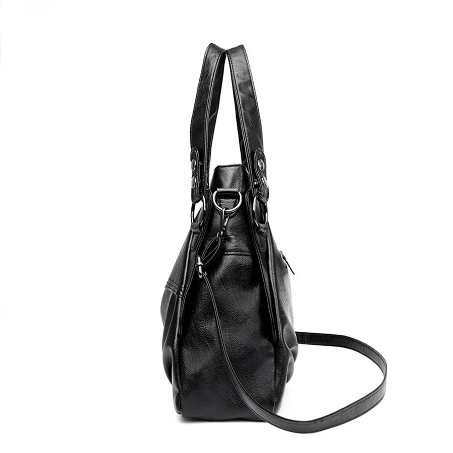 LEONOR - Bolso para el Día a Día de cuero con bandolera - CARMEN VELVET
