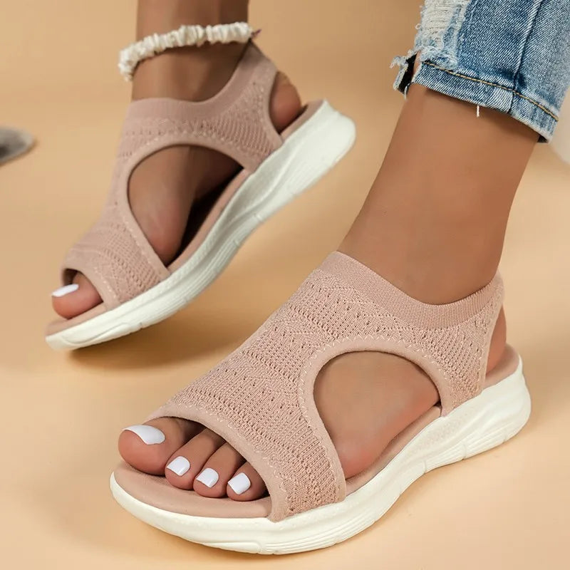 Julia - Sandalias de confort ergonómico Transpirables