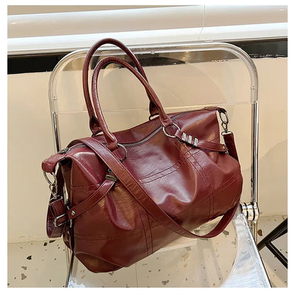 SEWY - Bolso para el Día a Día Vintage en cuero - CARMEN VELVET