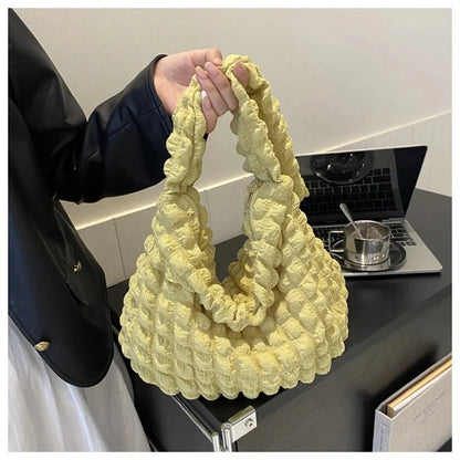 POUF - Bolso en cuadros con bandolera - CARMEN VELVET