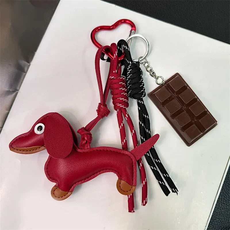 Porte-Clés en Cuir en forme de Teckel — image 6