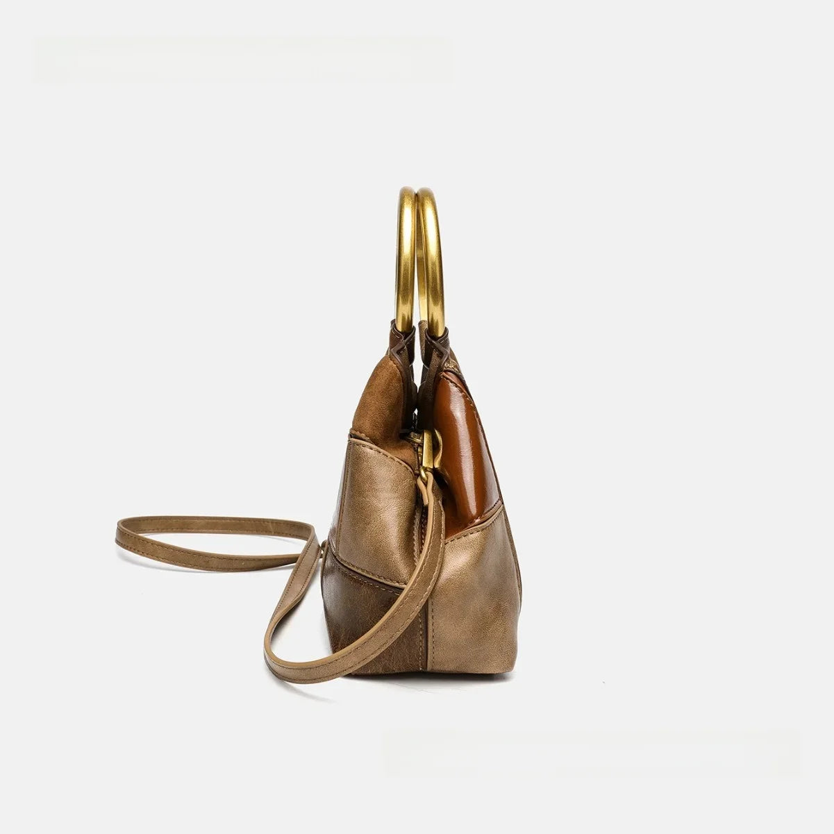 Sienna - Bolso para el Día a Día de mujer en cuero Patchwork - CARMEN VELVET