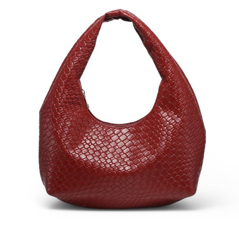 KLARA - Bolso Pequeño en cuero de tendencia - Rojo - CARMEN VELVET