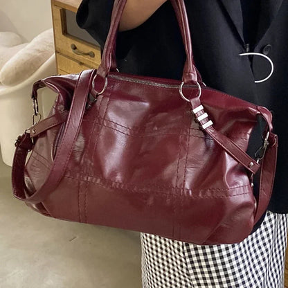 SEWY - Bolso para el Día a Día Vintage en cuero - CARMEN VELVET