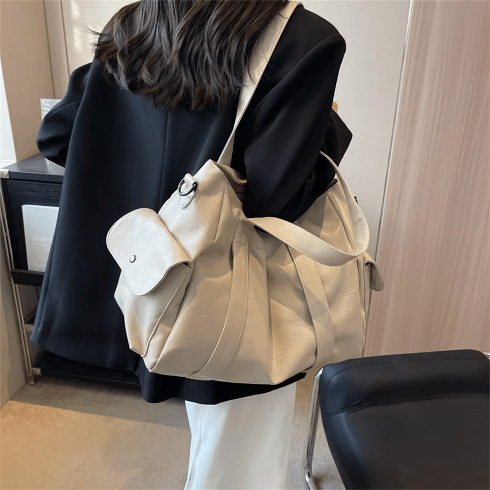 MÉLANIE - Bolso para el Día a Día espacioso en cuero suave - CARMEN VELVET