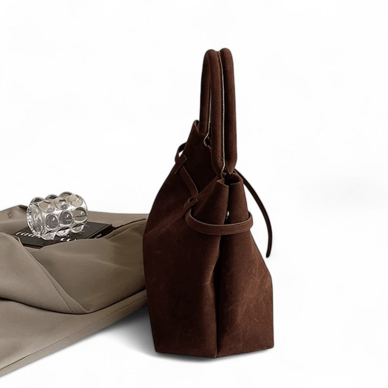 CARA - Bolso Bandolera en ante - CARMEN VELVET