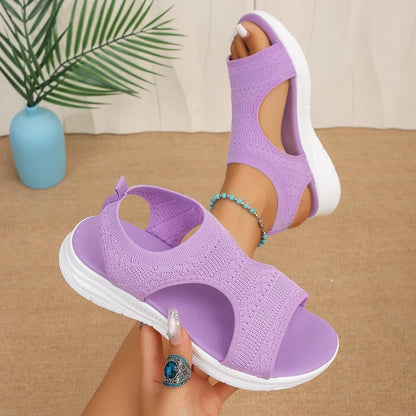 Julia - Sandalias de confort ergonómico Transpirables