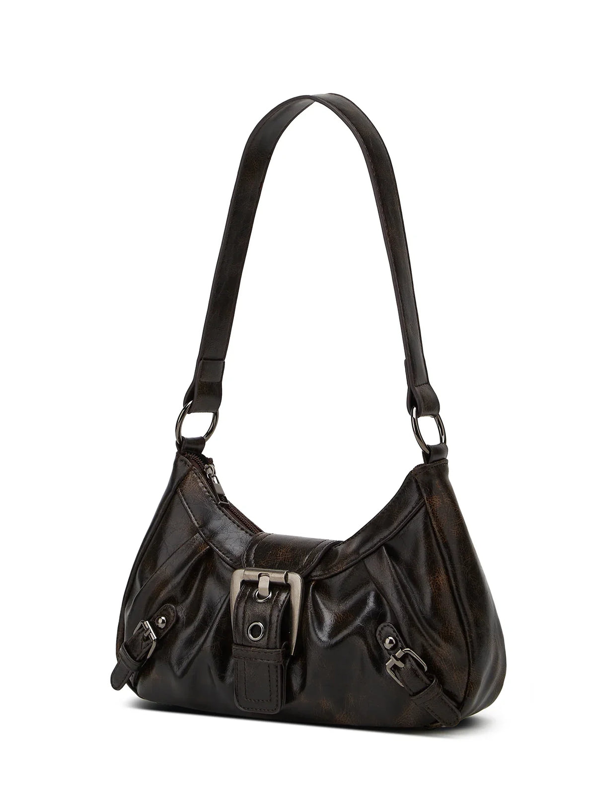 KAREN - Petit sac rétro en cuir — image 2