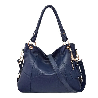 DEMEANOR - Bolso Bandolera para el Día a Día de tendencia - Azul - CARMEN VELVET