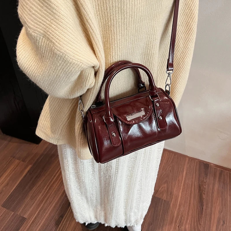 SANDY - Bolso en charol elegante - CARMEN VELVET