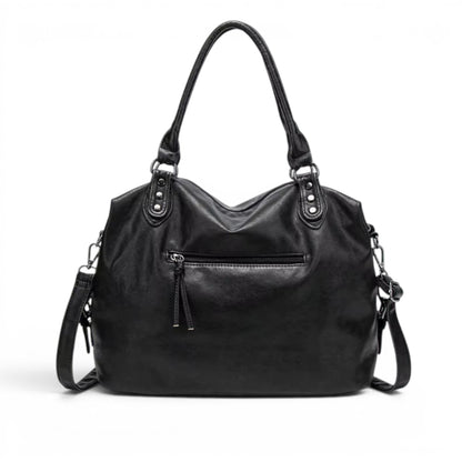 QARYA - Bolso para el Día a Día de cuero multibolsillos - CARMEN VELVET