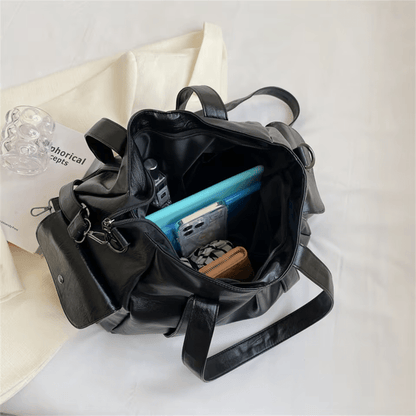 MÉLANIE - Bolso para el Día a Día espacioso en cuero suave - CARMEN VELVET