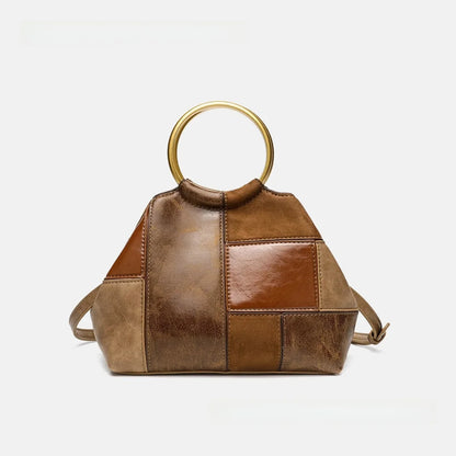 Sienna - Bolso para el Día a Día de mujer en cuero Patchwork - CARMEN VELVET
