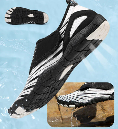 Carla - Zapatillas barefoot de senderismo con suela de buen agarre y de confort diario