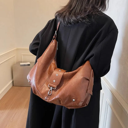 VANDEN - Bolso tipo messenger para el día a día en cuero - CARMEN VELVET
