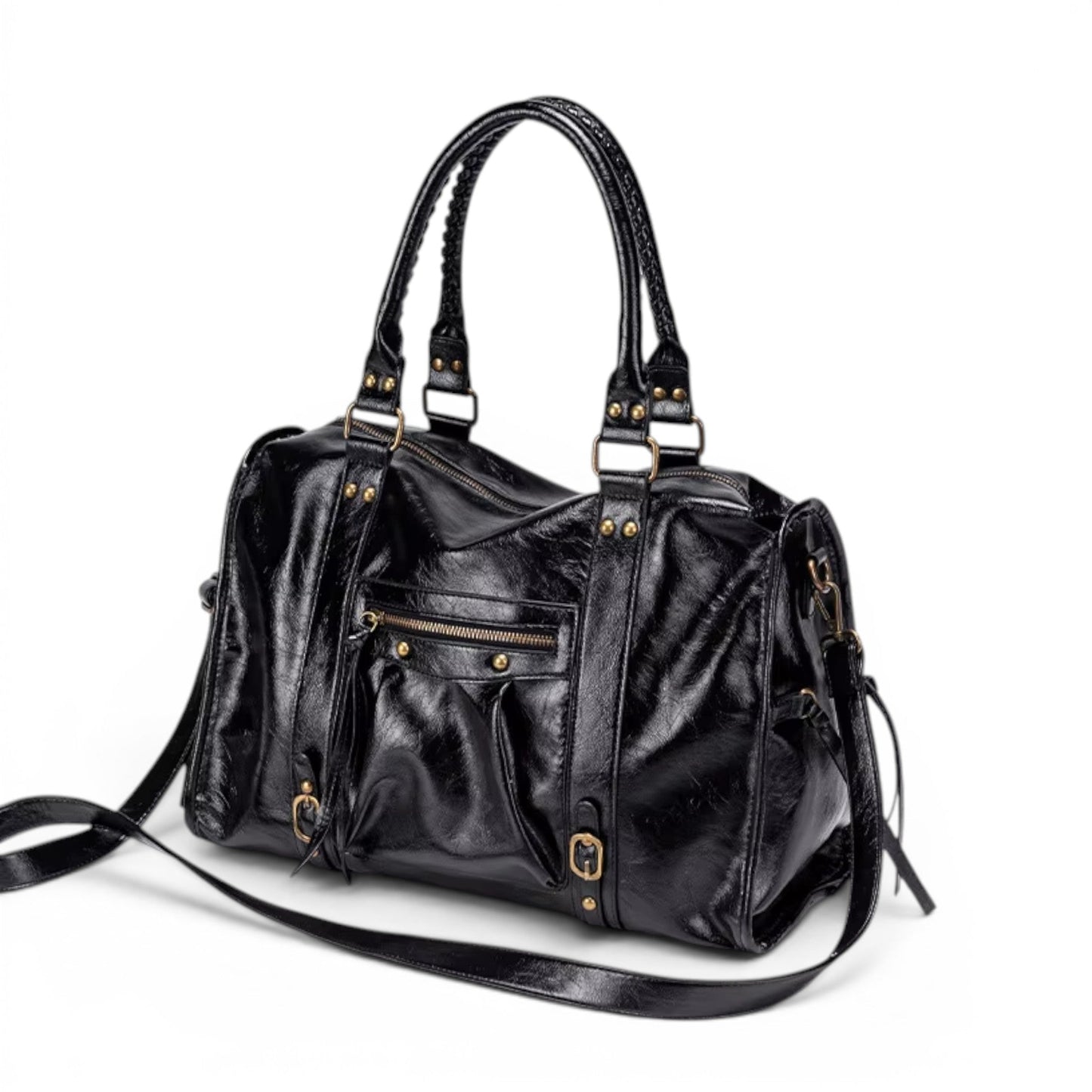 DARYA - Bolso Grande para el Día a Día en cuero Vintage - CARMEN VELVET