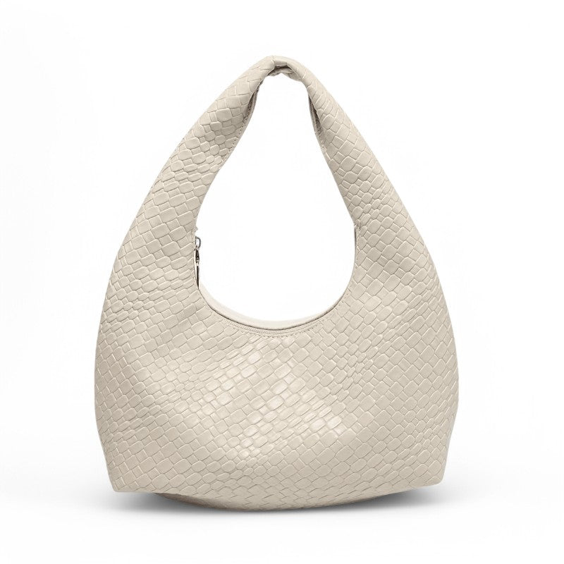KLARA - Bolso Pequeño en cuero de tendencia - Blanco - CARMEN VELVET