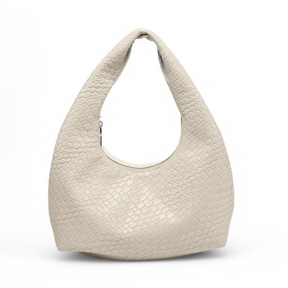 KLARA - Bolso Pequeño en cuero de tendencia - Blanco - CARMEN VELVET
