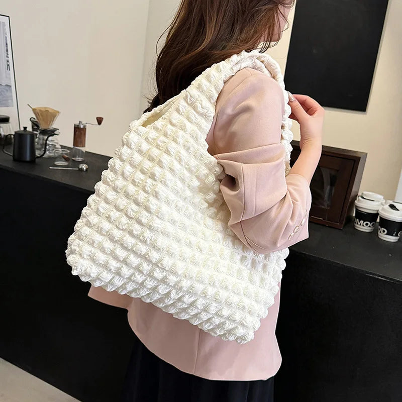 ILANA - Bolso Grande acolchado - CARMEN VELVET