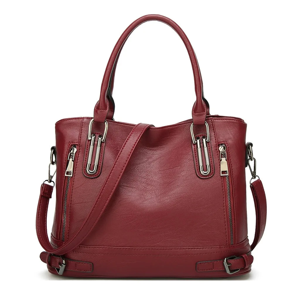 CLOTHILDE - Bolso Bandolera estilo retro - Burdeos - CARMEN VELVET