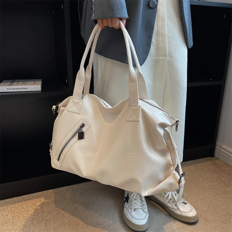EMMA - Bolso para el Día a Día de cuero suave instituto - CARMEN VELVET