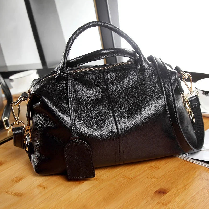 MILEY - Bolso Bandolera en cuero texturizado - CARMEN VELVET