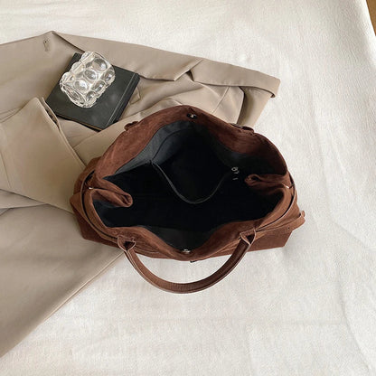 CARA - Bolso Bandolera en ante - CARMEN VELVET