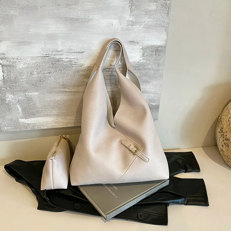 LICA - Bolso Grande para el Día a Día en cuero suave - CARMEN VELVET