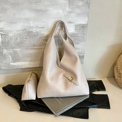 LICA - Bolso Grande para el Día a Día en cuero suave - CARMEN VELVET