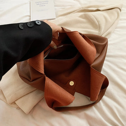 LICA - Bolso Grande para el Día a Día en cuero suave - CARMEN VELVET