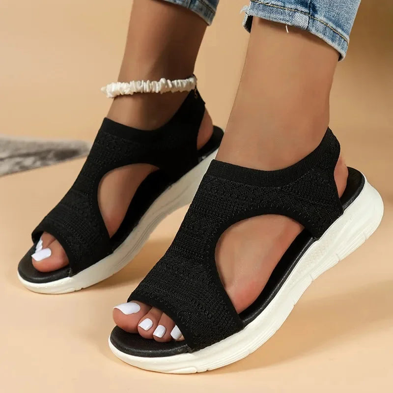 Julia - Sandalias de confort ergonómico Transpirables