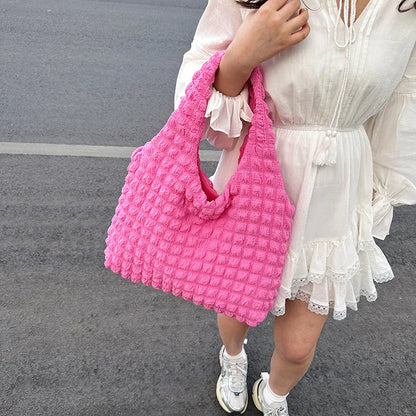 ILANA - Bolso Grande acolchado - CARMEN VELVET