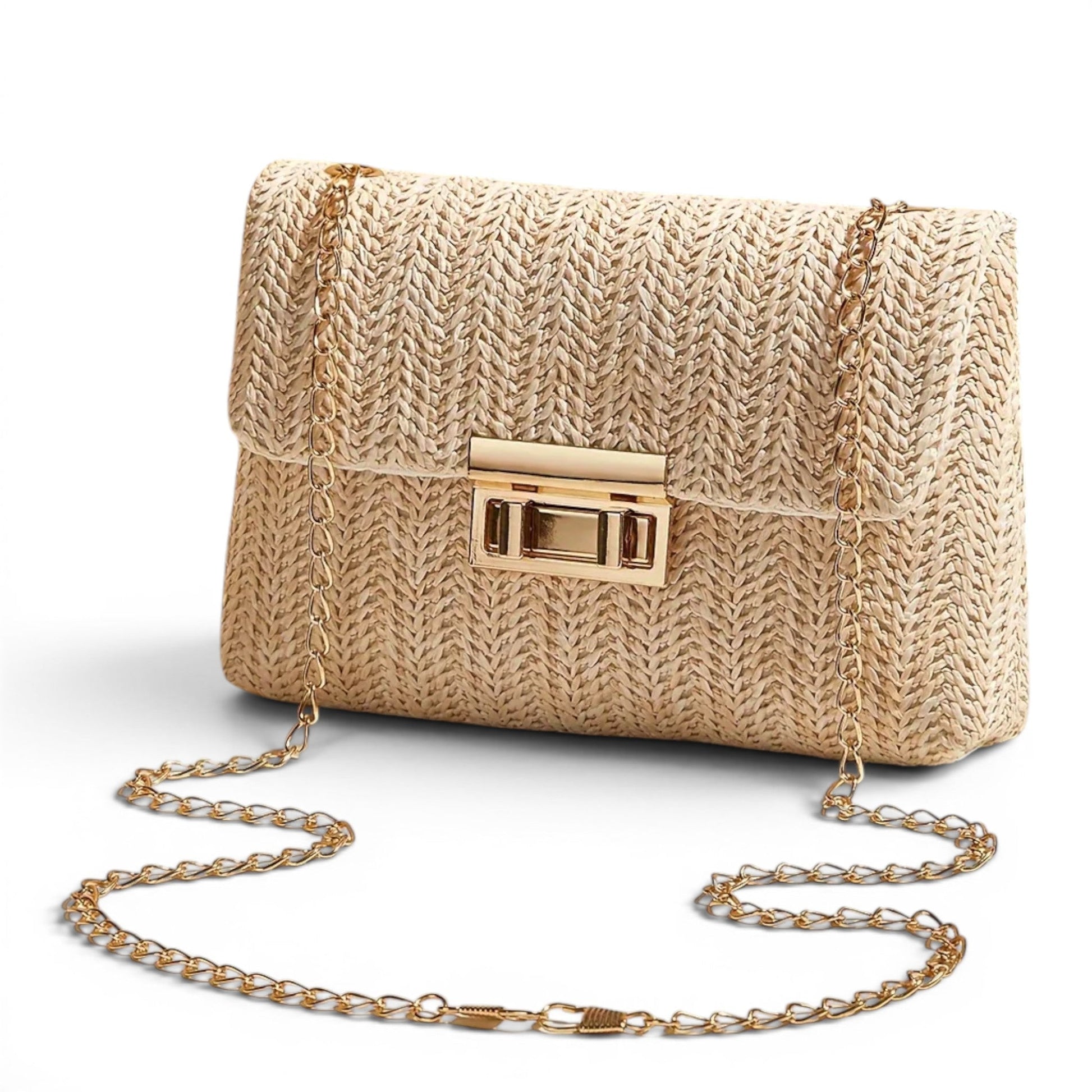 Linéa - Bolso Pequeño de mujer en paja Chic - CARMEN VELVET