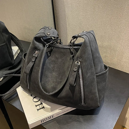 JESSICA - Bolso Grande en ante - CARMEN VELVET