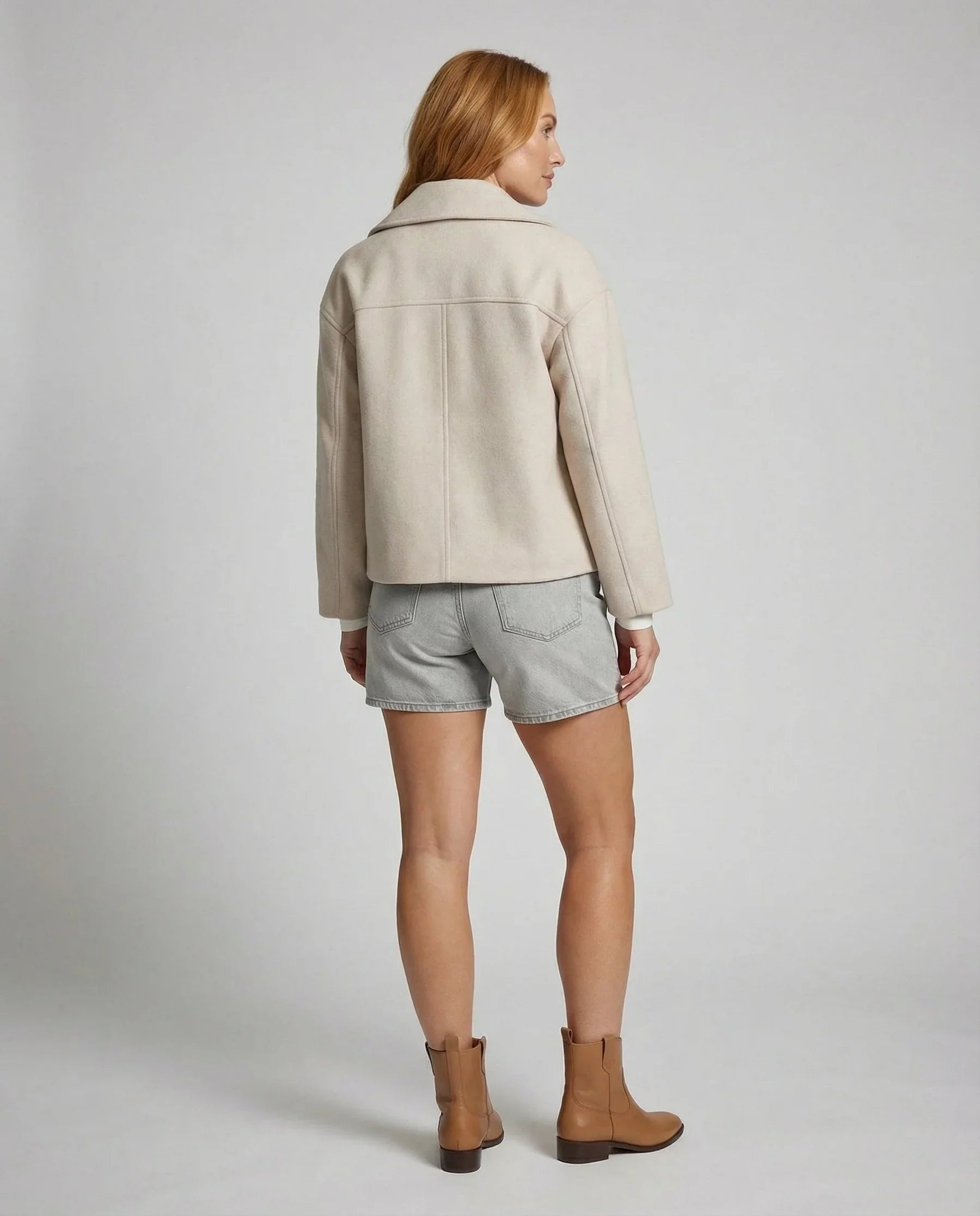 Daniela - Chaqueta cruzada elegante con botones