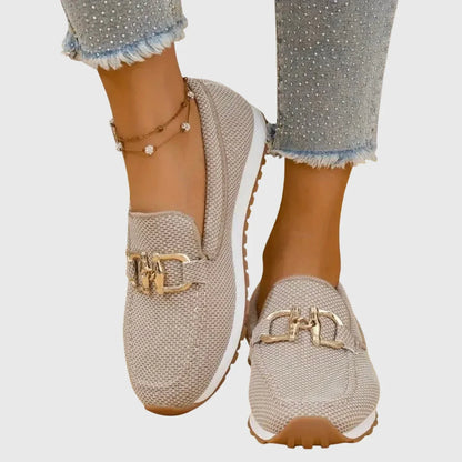 Ria - Zapatillas de confort ergonómico de tejido transpirable