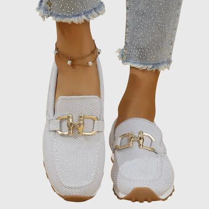 Ria - Zapatillas de confort ergonómico de tejido transpirable