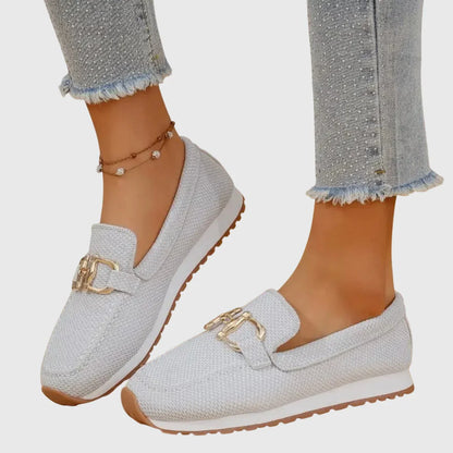 Ria - Zapatillas de confort ergonómico de tejido transpirable