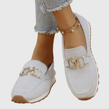 Ria - Zapatillas de confort ergonómico de tejido transpirable