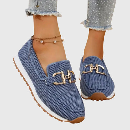 Ria - Zapatillas de confort ergonómico de tejido transpirable