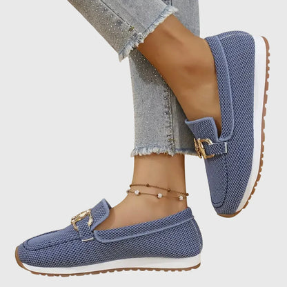 Ria - Zapatillas de confort ergonómico de tejido transpirable