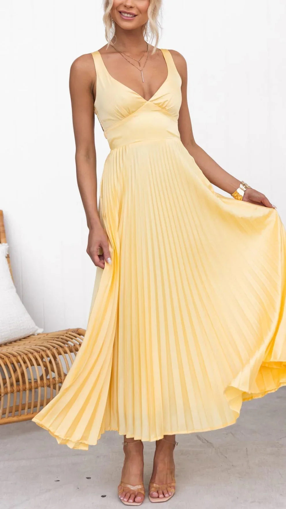 Noa - Vestido largo elegante con caída suave