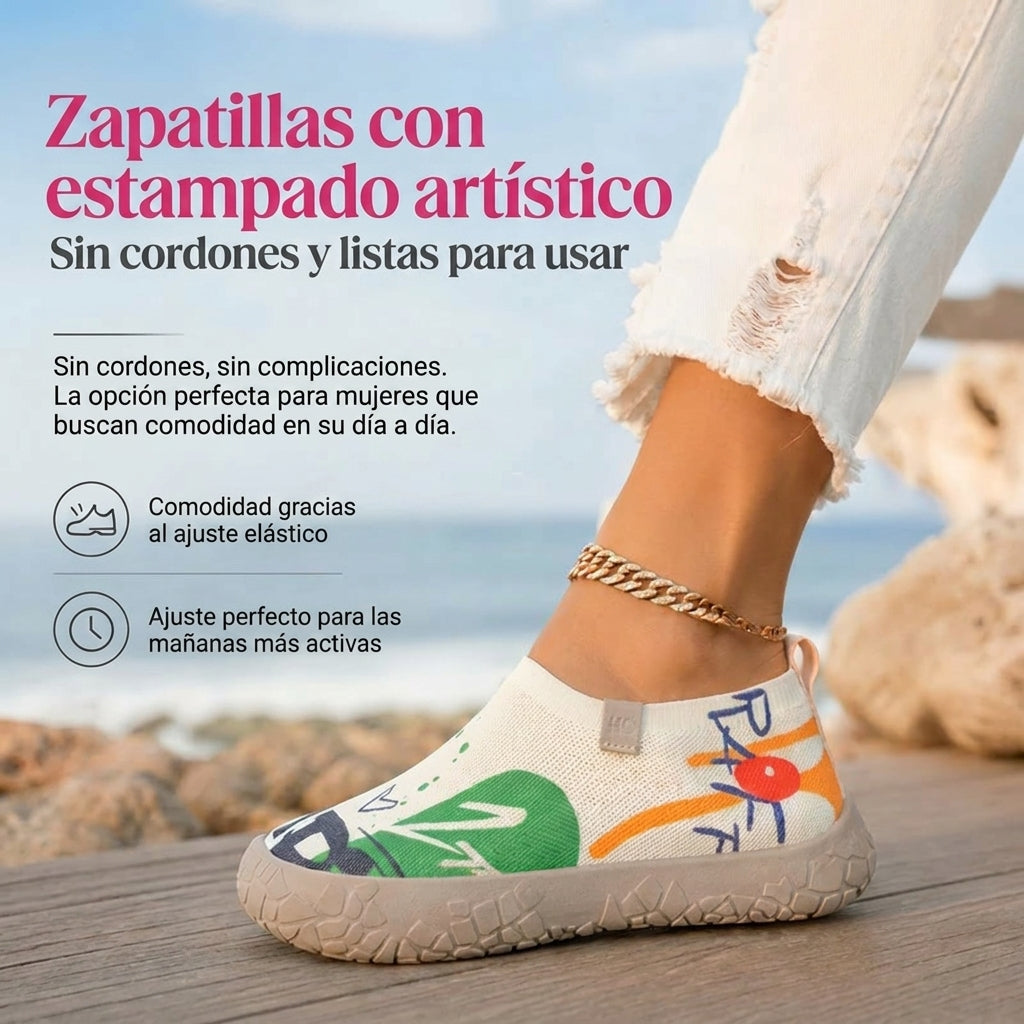 Selvia - Zapatillas ligeras y modernas para caminar