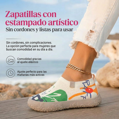 Selvia - Zapatillas ligeras y modernas para caminar