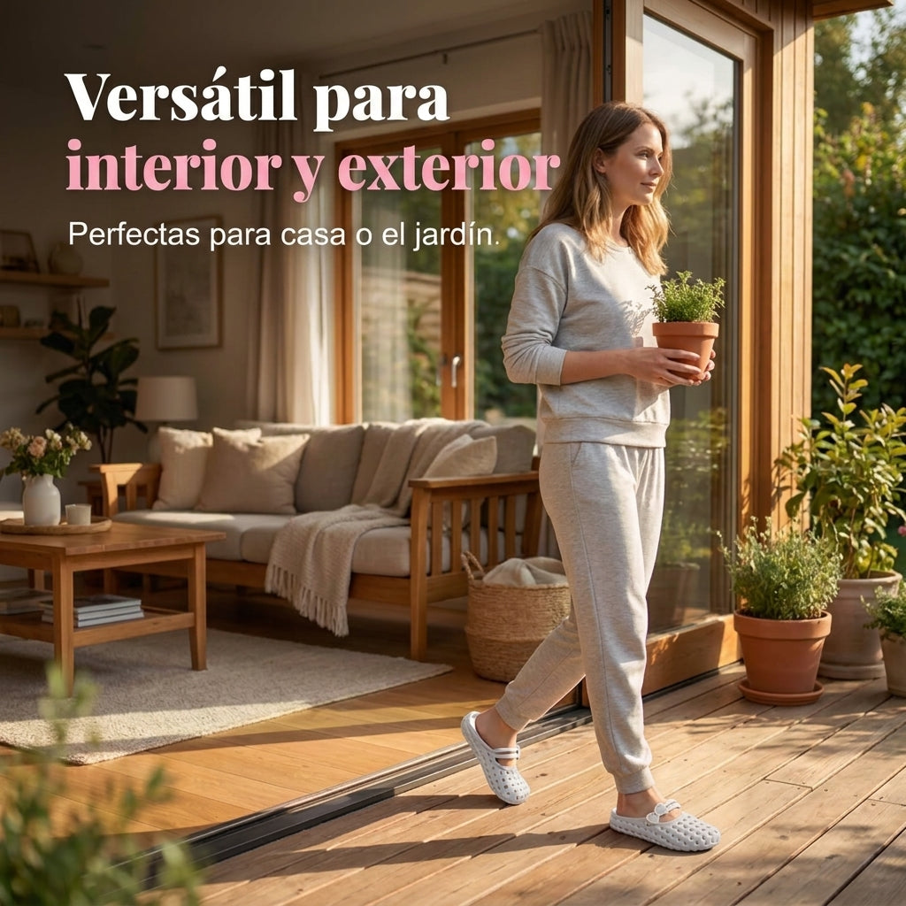 Mariona - Zuecos ligeros y transpirables