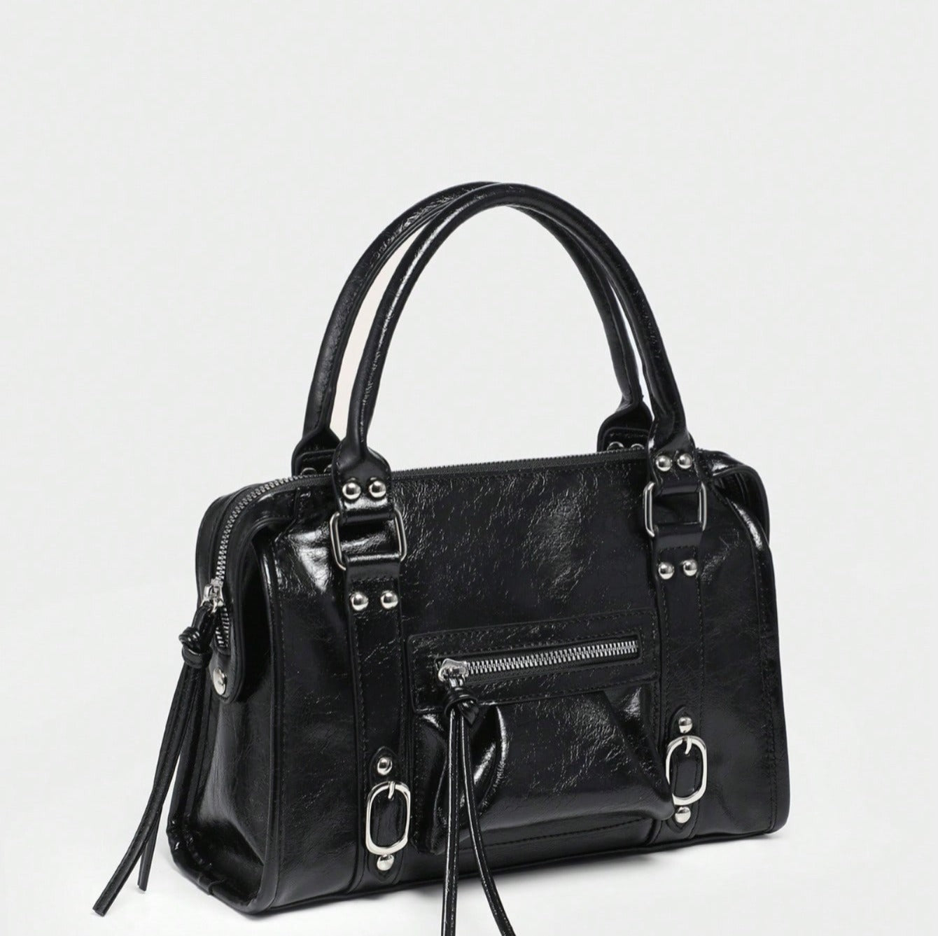 MAELYS - Bolso cuero de tendencia Vintage - CARMEN VELVET