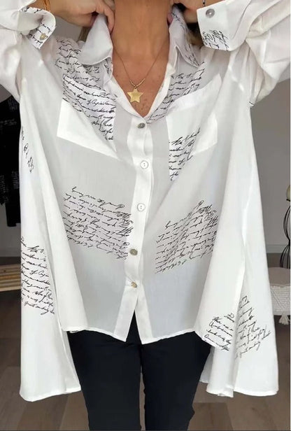 Lara - Camisa estampada elegante y versátil
